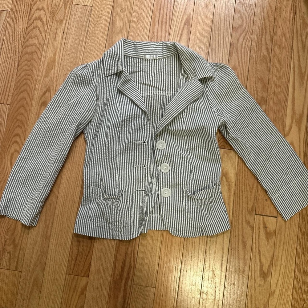 Lux by Urban Outfitters striped blazer